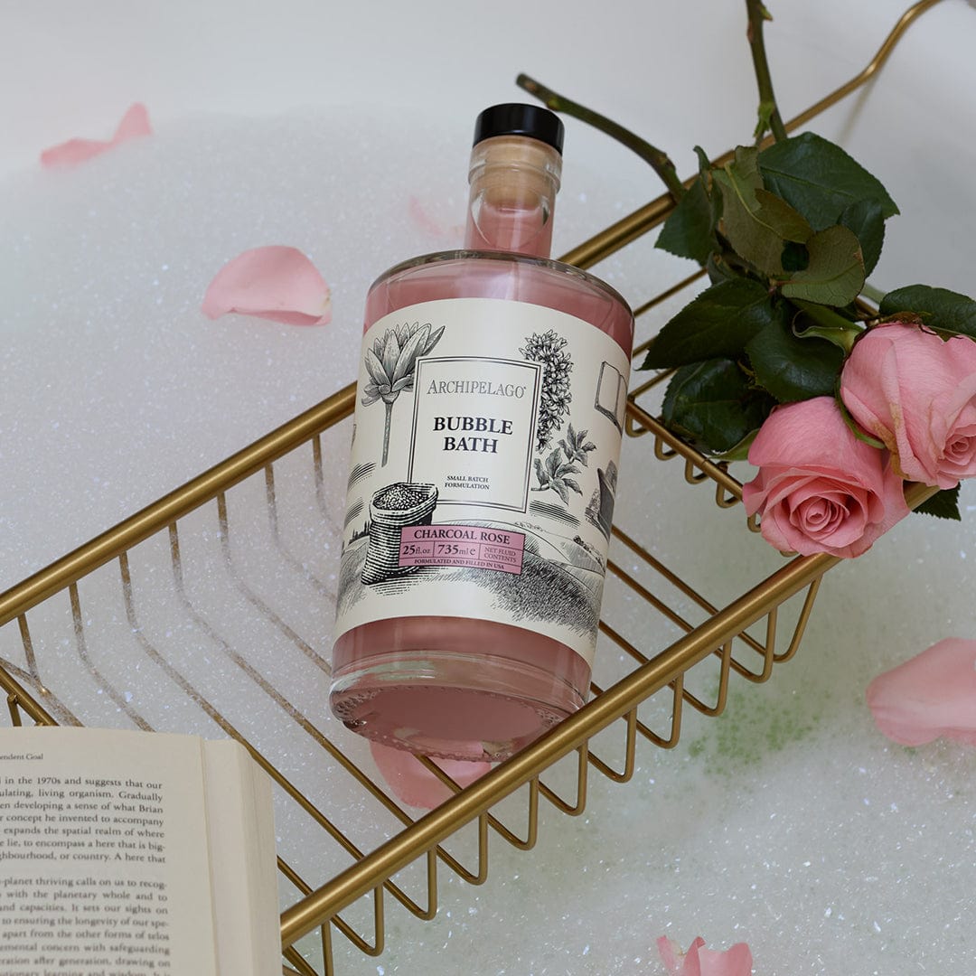Charcoal Rose 25 oz. Luxury Bubble Bath Archipelago - image 3