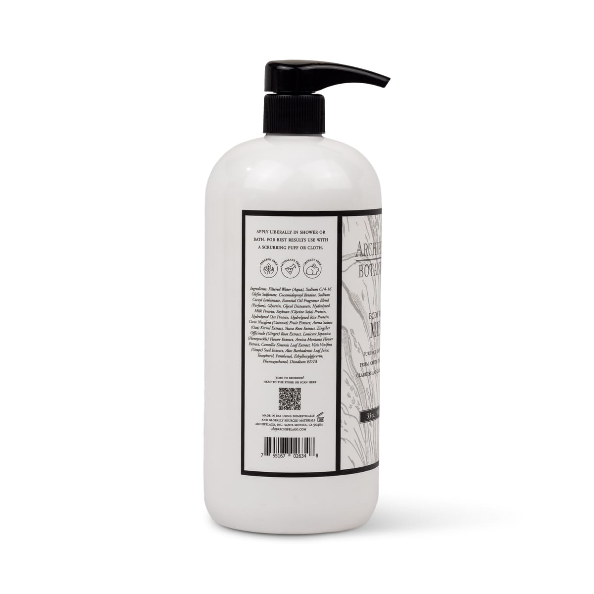 Milk 33 oz. Body Wash Archipelago - image 2