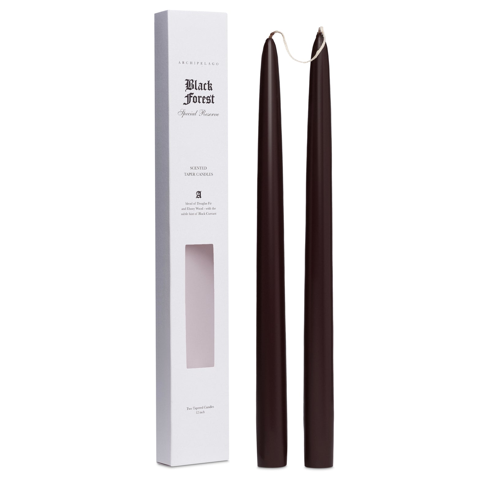 Black Forest Taper Candle Set