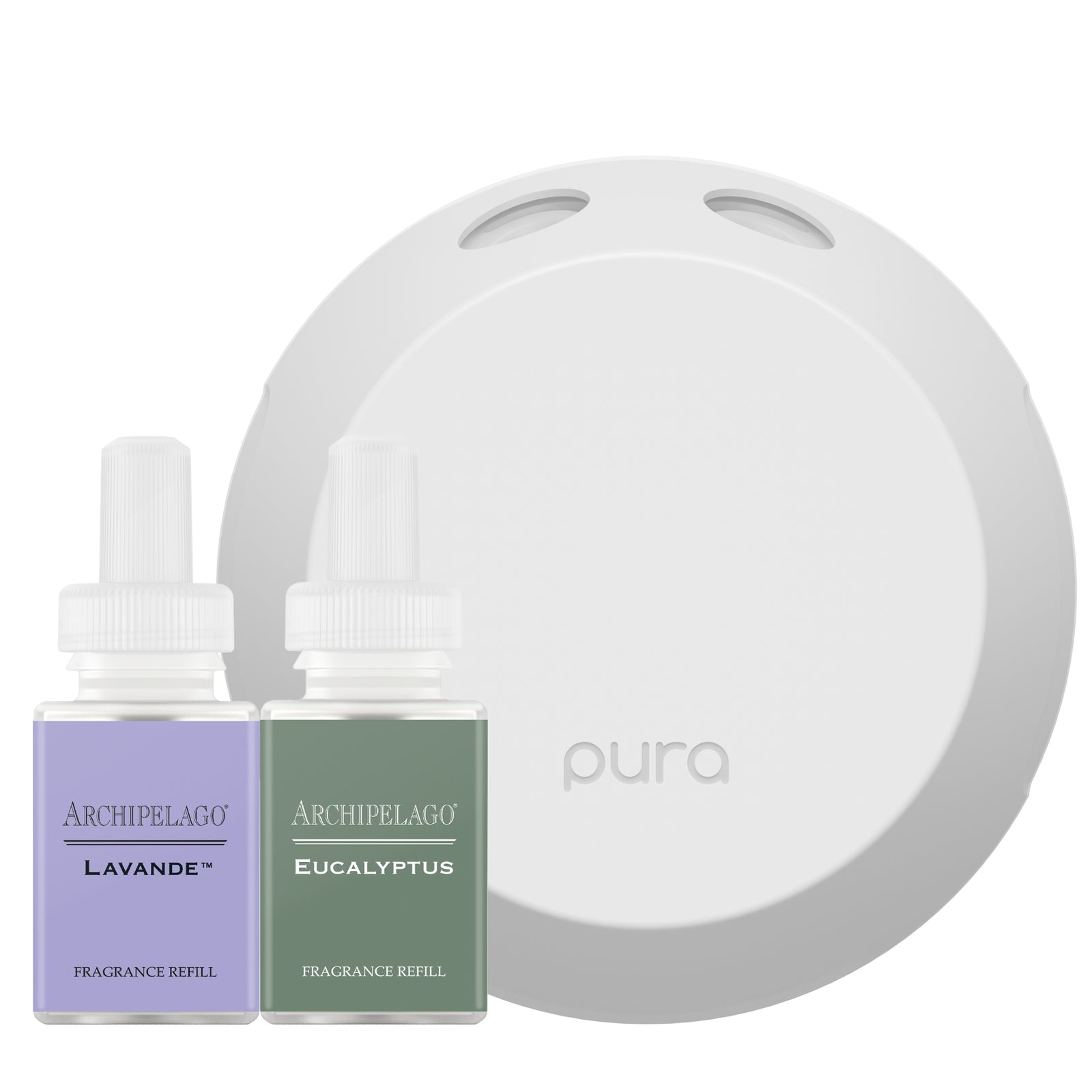 Lavande and Eucalyptus Pura Smart Diffuser Set