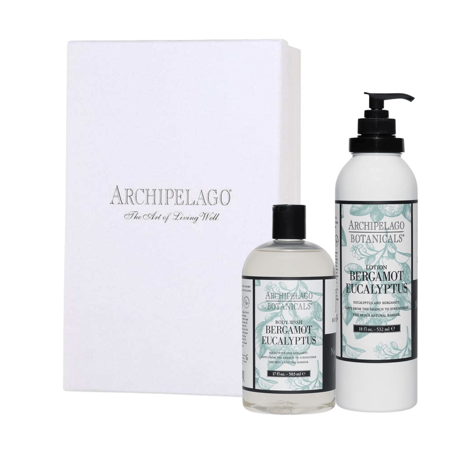 Bergamot Eucalyptus Daily Ritual Gift Set Archipelago