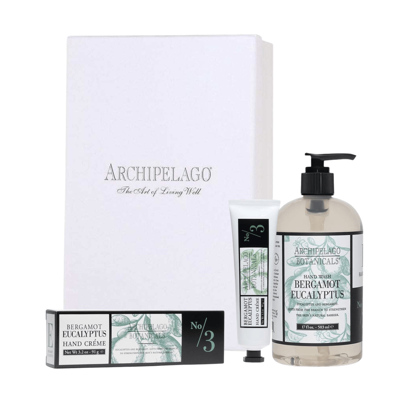 Bergamot Eucalyptus Hand Care Gift Set Archipelago