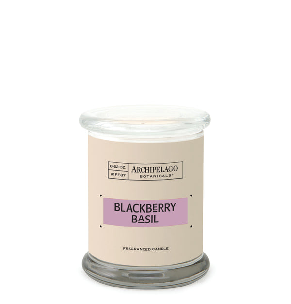 Blackberry Basil Glass Jar Candle Archipelago