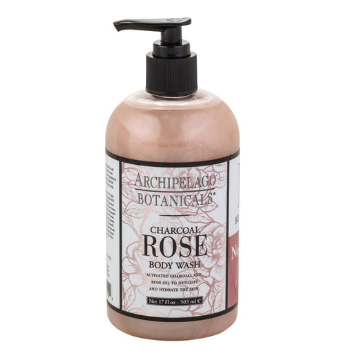 Charcoal Rose 17 oz. Body Wash Archipelago