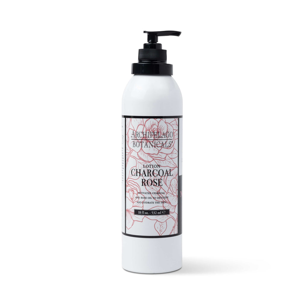 Charcoal Rose Scented Body Lotion: Vegan Lotion – Archipelago