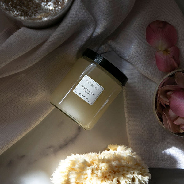 Charcoal Rose Body Scrub Archipelago