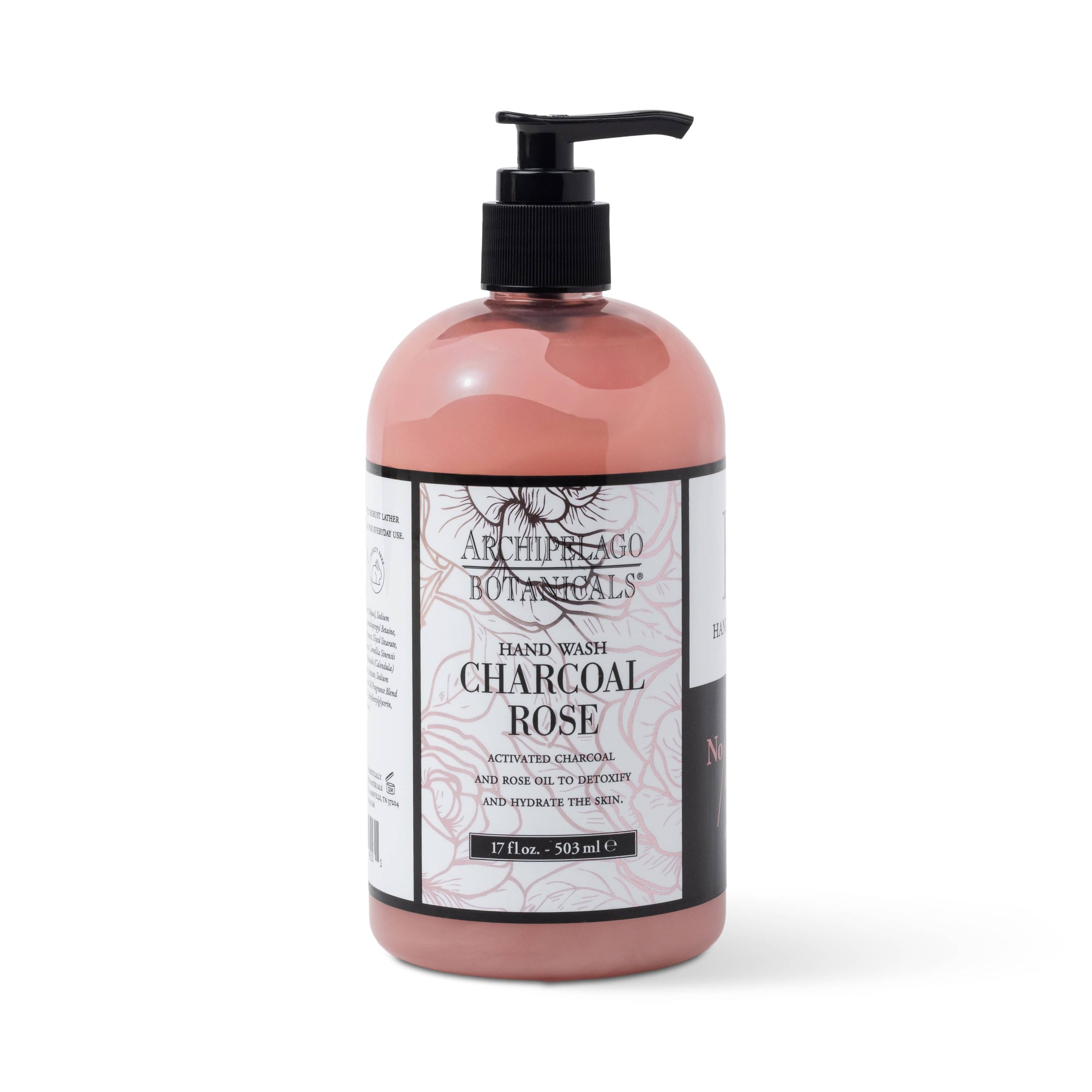 Charcoal Rose Hand Soap | Archipelago Botanicals