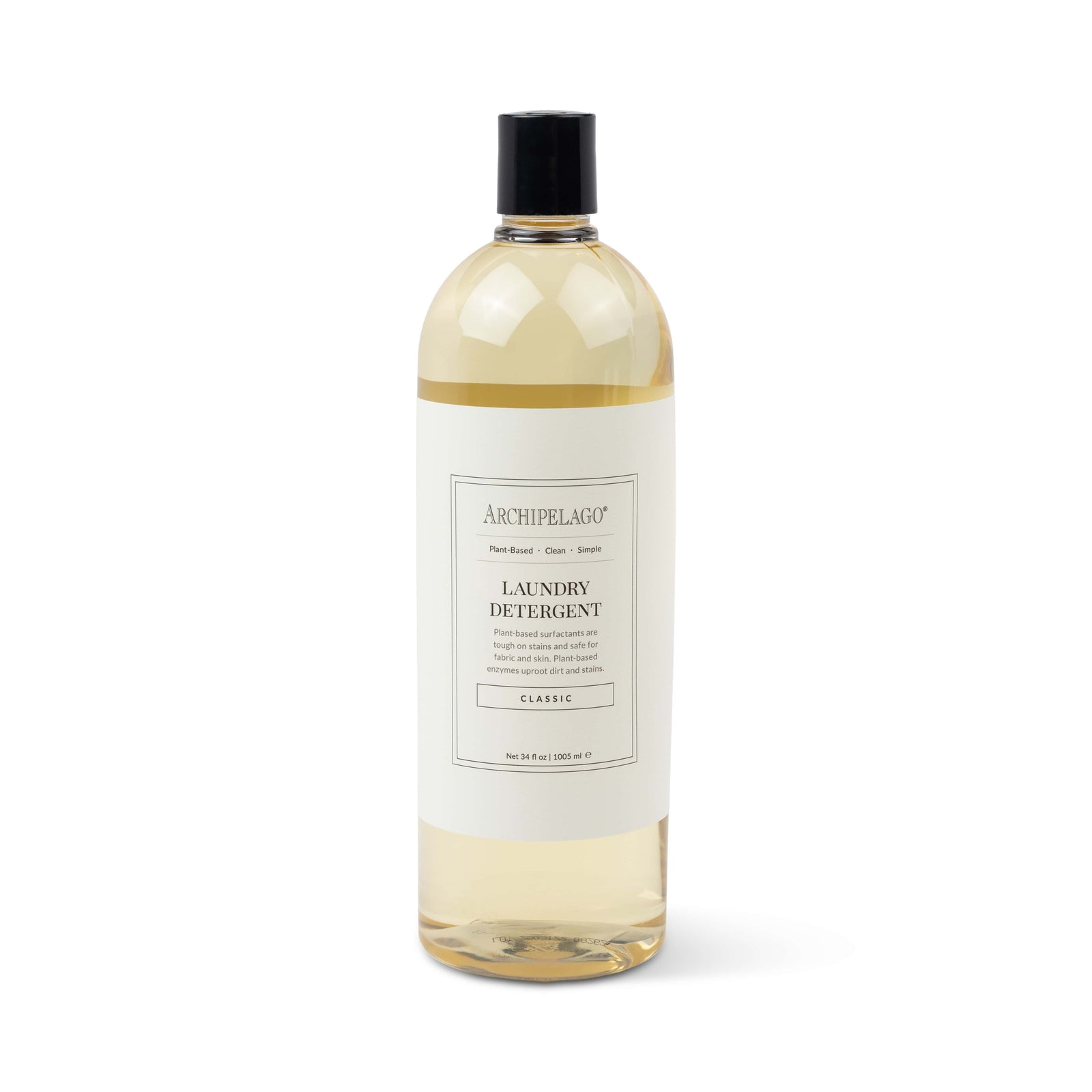 Bottle of Archipelago laundry detergent on a white background1