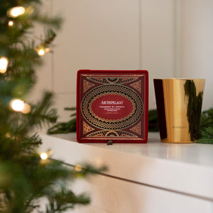 Cranberry St. Germain Mantel Candle3