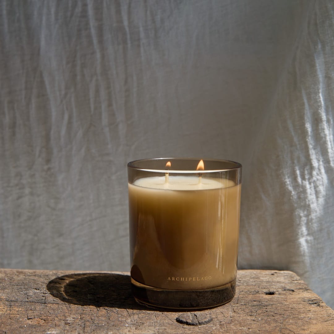 Forest Leather Boxed Candle Archipelago Botanicals - image 3