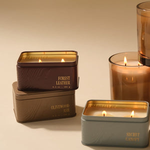 Forest Leather Tin Candle - 6.5 oz Archipelago Botanicals - image 3