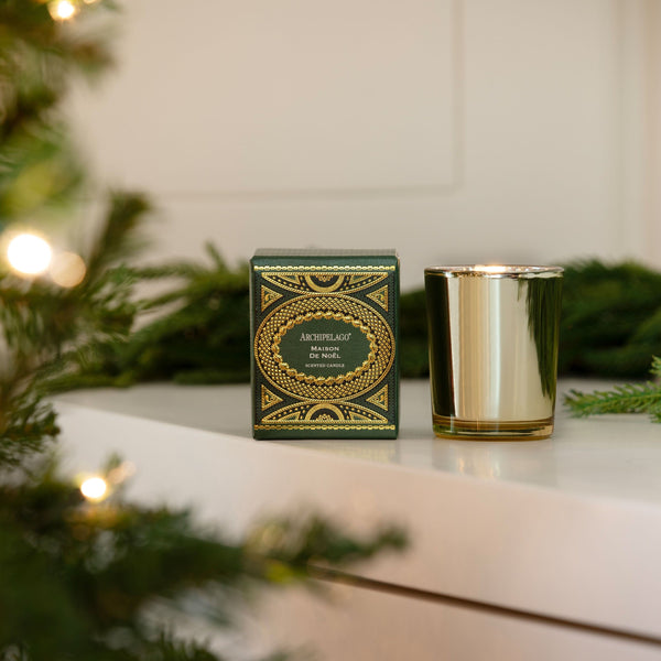 Maison de Noel Boxed Votive Candle Archipelago