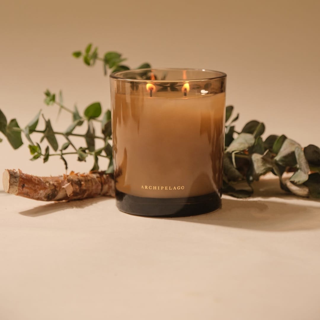 Olivewood Ash Boxed Candle - 10 oz Archipelago Botanicals - image 3