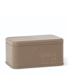 Olivewood Ash Tin Candle - 6.5 oz Archipelago Botanicals - image 1