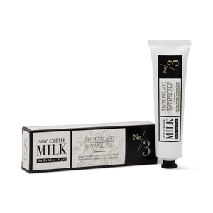 A tube of Soy Milk Hand Creme and its matching rectangular box. - image 1