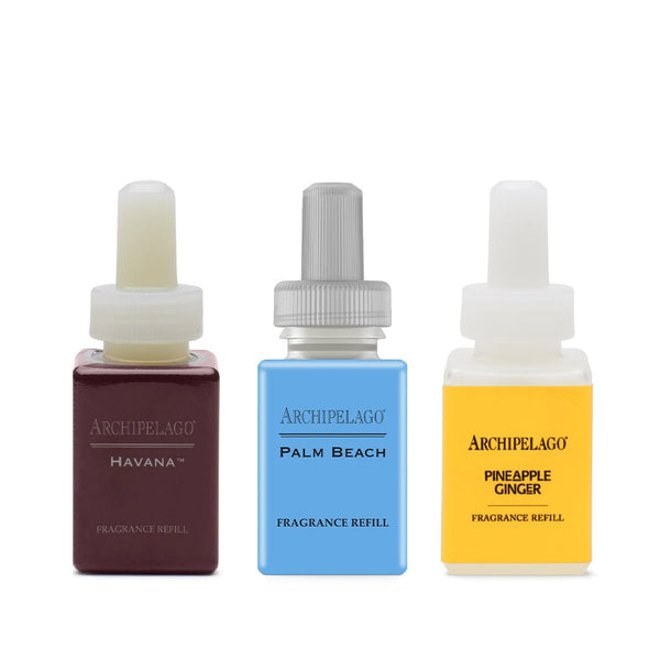 Tropical Escape Pura Diffuser Refill Trio Archipelago