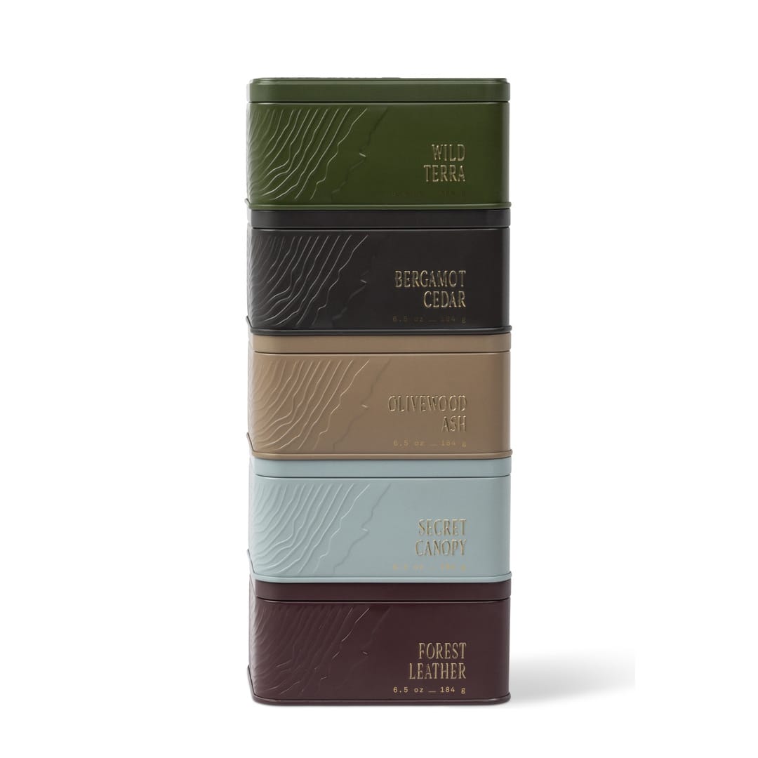 Forest Leather Tin Candle - 6.5 oz Archipelago Botanicals - image 5