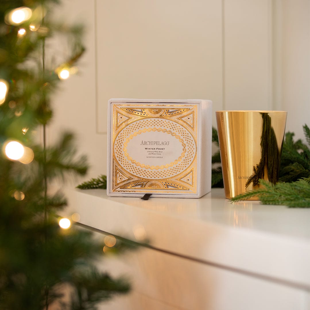 Winter Frost Mantel Candle Archipelago2
