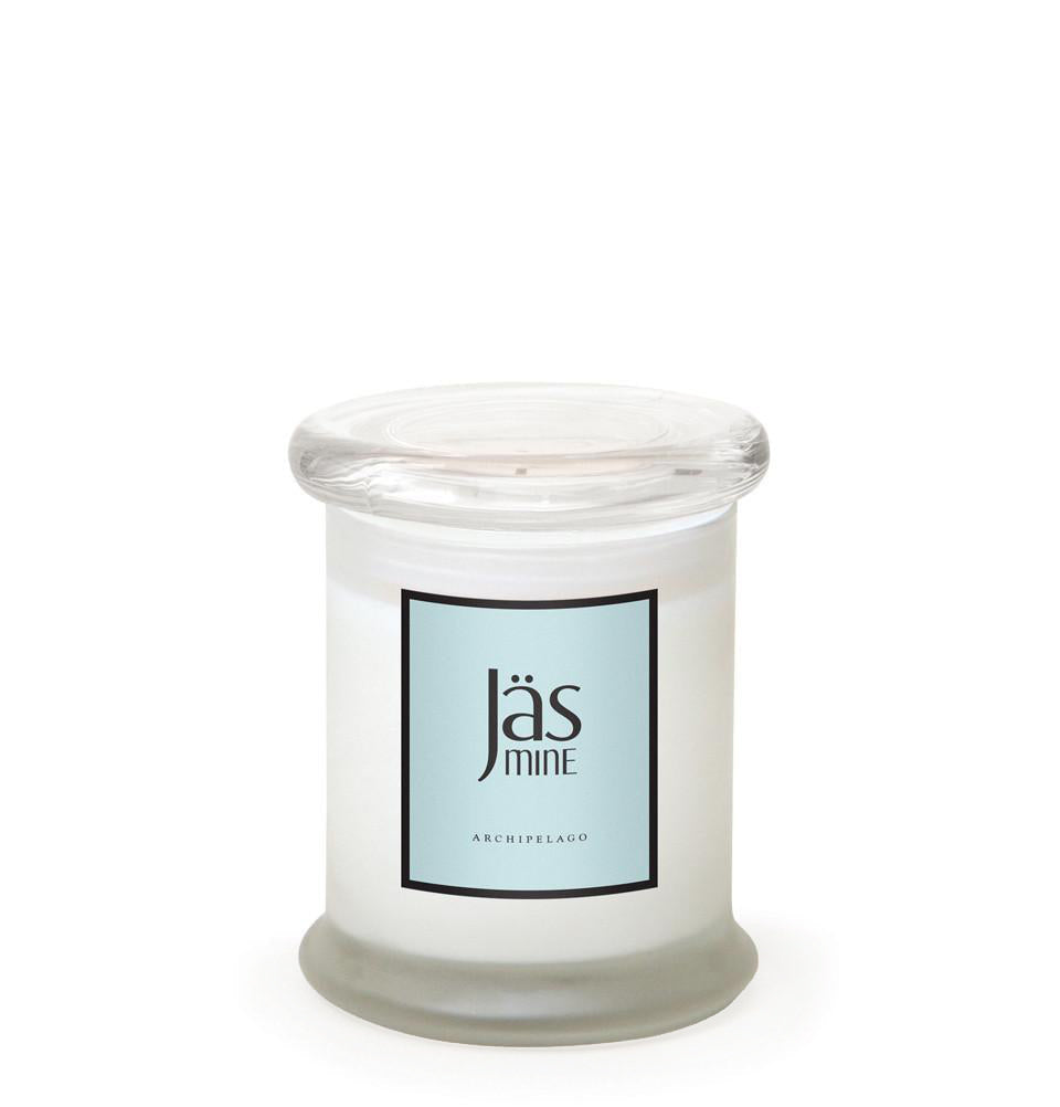 Jasmine Frosted Jar Candle