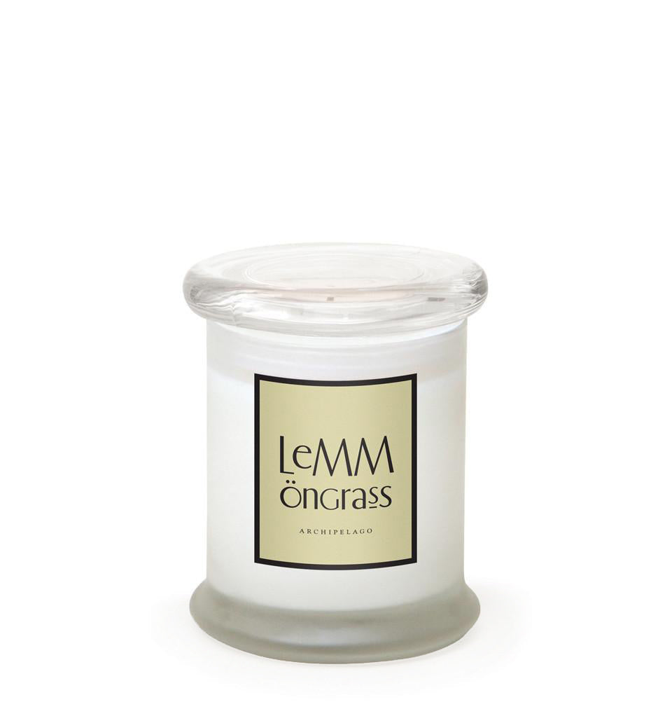Lemmongrass Frosted Jar Candle