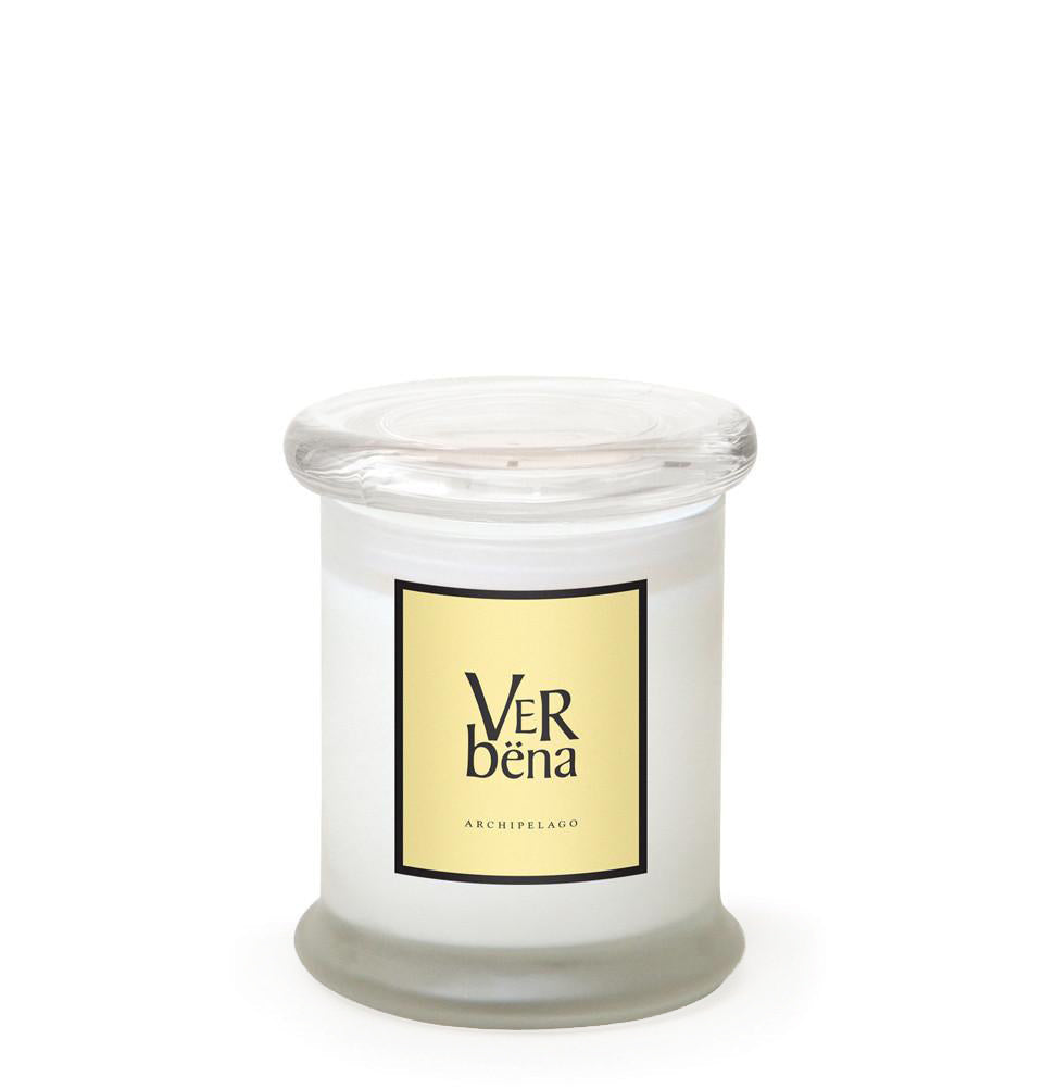 Verbena Frosted Jar Candle