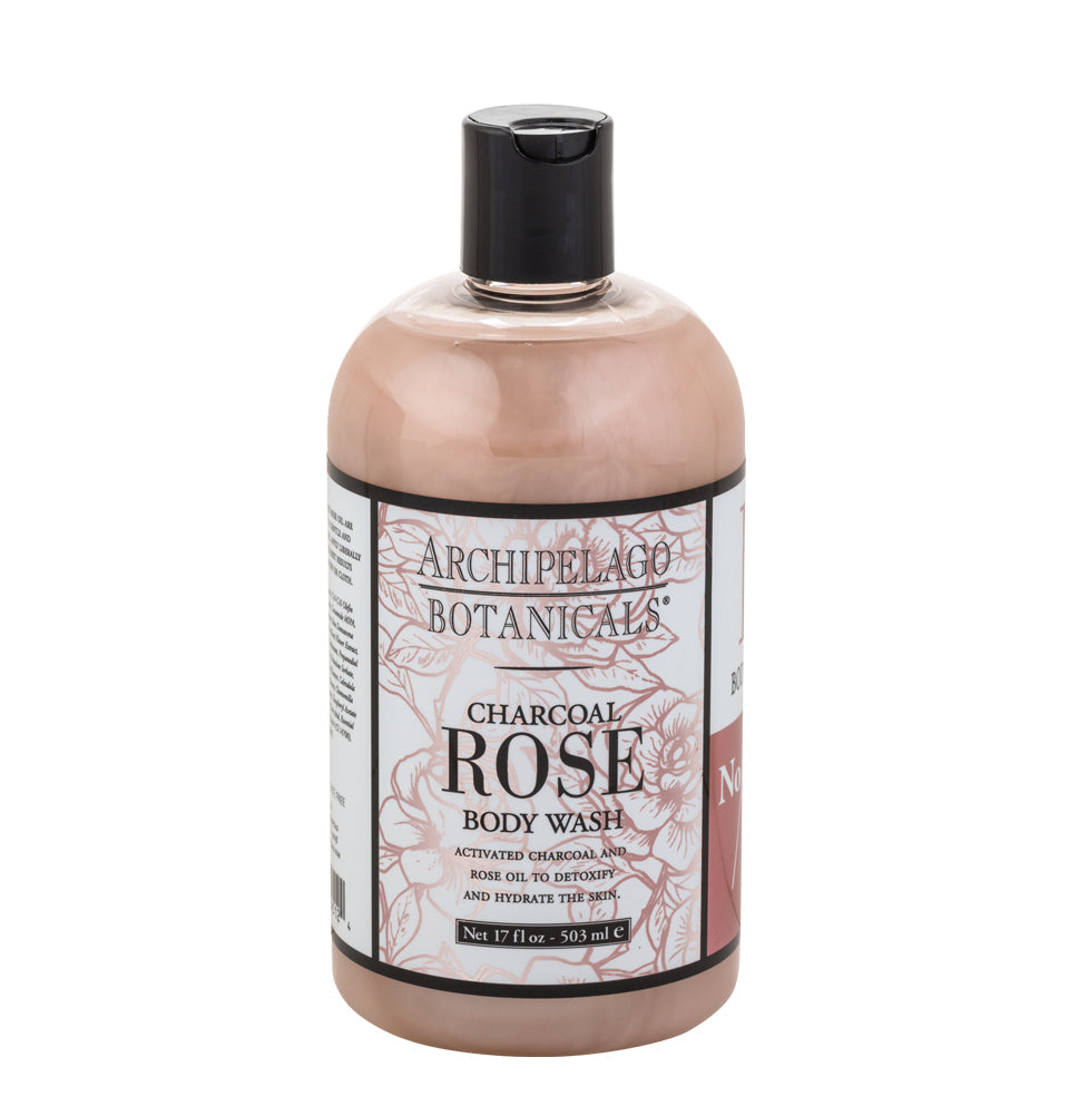 Charcoal Rose 17 oz. Body Wash