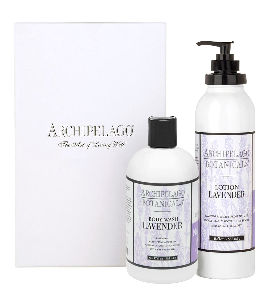 Lavender Body Wash & Lotion Set | Archipelago Botanicals