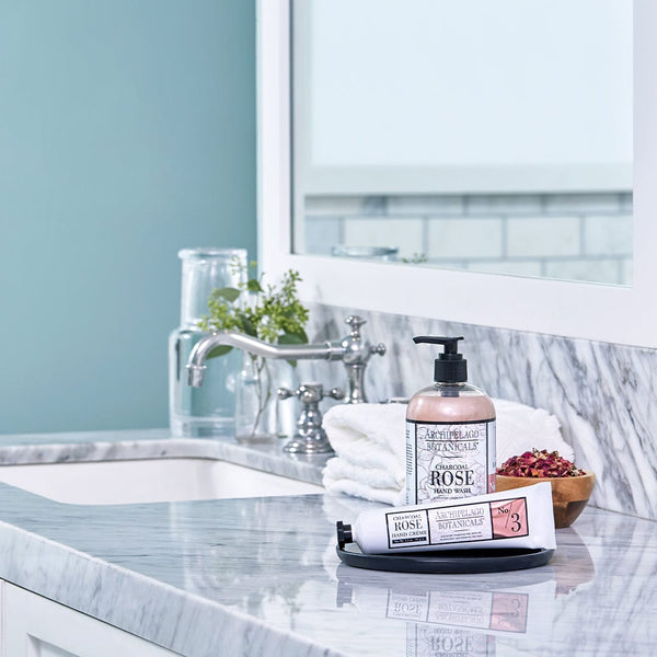 Charcoal Rose Hand Crème & Hand Wash Set