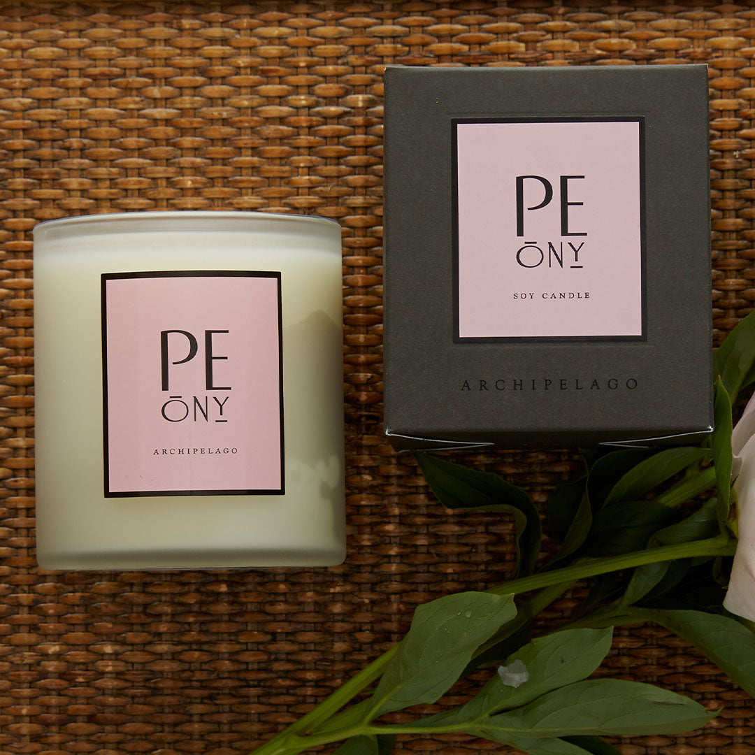 Peony Boxed Candle